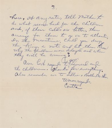 Lot #257 Coretta Scott King Autograph Letter Signed - Image 3