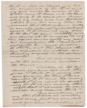 Lot #369 Benjamin Hotchkiss Autograph Letter Signed - Image 2