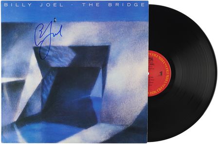 Lot #596 Billy Joel Signed Album - The Bridge - Image 1