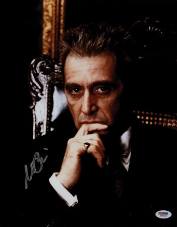 Lot #708 Al Pacino Oversized Signed Photograph - Image 1