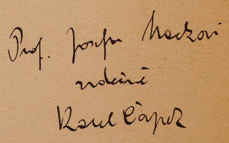 Lot #493 Karel Capek Signed Book - The Gardener's Year (Zahradníkův rok) - Inventor of the Word 'Robot' - Image 2