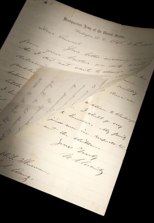 Lot #17 U. S. Grant Autograph Letter Signed to