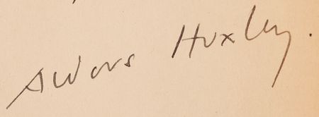 Lot #503 Aldous Huxley Signed Book - The Perennial Philosophy - Image 2