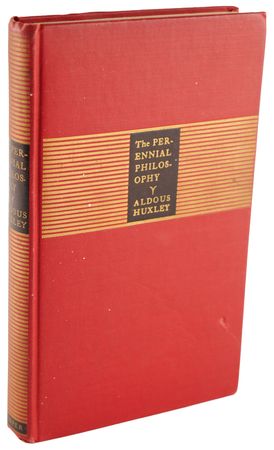 Lot #503 Aldous Huxley Signed Book - The Perennial Philosophy - Image 3