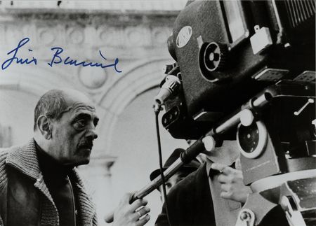 Lot #648 Luis Bunuel Signed Photograph