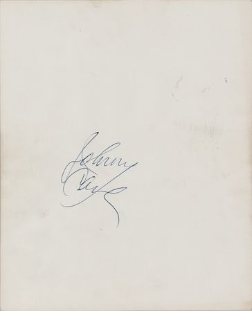 Lot #548 Johnny Cash Twice-Signed Photograph - Image 2