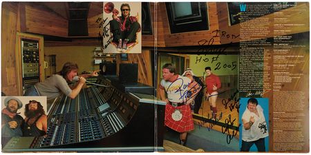 Lot #740 Wrestling Legends Signed Album with Hulk Hogan, 'Rowdy' Roddy Piper, and The Iron Sheik - Image 2