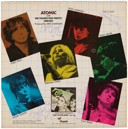 Lot #579 Blondie Signed Album - Atomic - Image 2