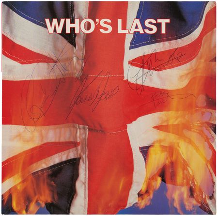 Lot #622 The Who Signed Album - Who's Last