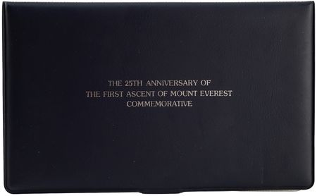 Lot #252 Edmund Hillary and Tenzing Norgay Signed Commemorative Cover - Image 3