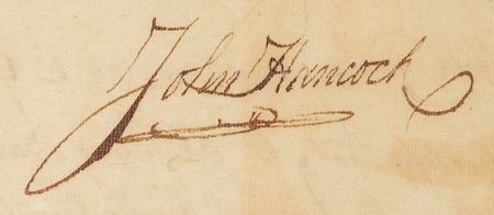 Lot #124 John Hancock Document Signed as Governor of Massachusetts - Image 2