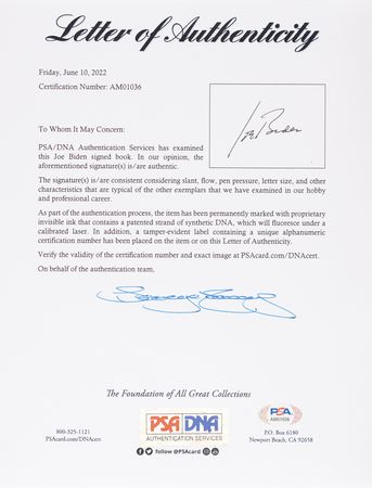 Lot #35 Barack Obama: Operation Neptune Spear (6) Signatures with Obama, Biden, Clinton, Webb, Gates, and Souza - Image 2