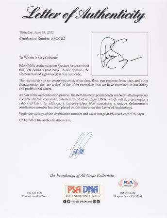 Lot #35 Barack Obama: Operation Neptune Spear (6) Signatures with Obama, Biden, Clinton, Webb, Gates, and Souza - Image 6