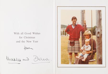 Lot #284 Princess Diana and King Charles III