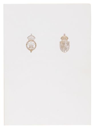 Lot #284 Princess Diana and King Charles III Signed Christmas Card (1983) - Image 2