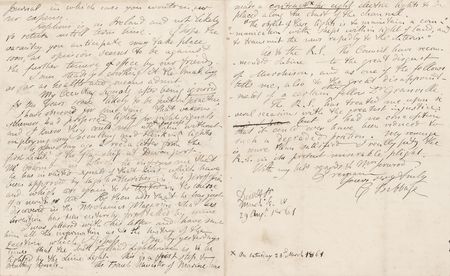 Lot #185 Charles Babbage Autograph Letter Signed, Referring to His Analytical Engine - Image 2