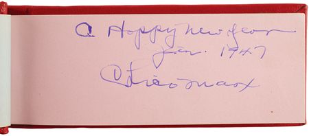 Lot #722 John Wayne and Entertainers (25) Signatures in Autograph Album - Image 2