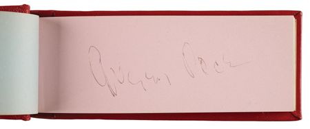 Lot #722 John Wayne and Entertainers (25) Signatures in Autograph Album - Image 7