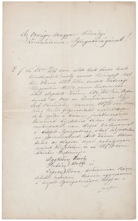 Lot #536 Franz Liszt Letter Signed, Recommending