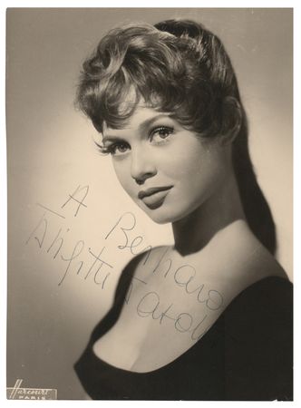 Lot #644 Brigitte Bardot Signed Photograph