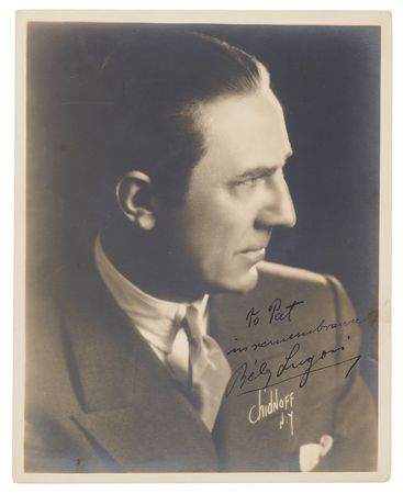 Lot #634 Bela Lugosi Signed Photograph