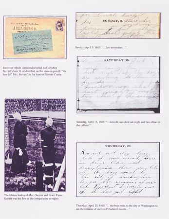 Lot #268 Lincoln Assassination: Mary Surratt's Hair Taken at Hanging - Image 3