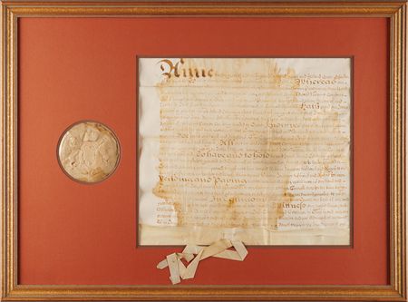 Lot #278 New York: Land Grant in the Name of Queen