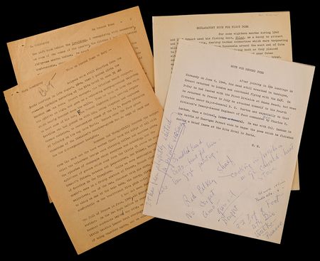 Lot #486 Ernest Hemingway Annotated and Initialed Wartime Poems to His Future Wife, Mary Welsh - Image 2