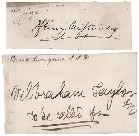 Lot #293 Henry Stanley and David Livingstone (2)