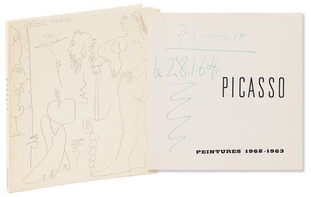 Lot #457 Pablo Picasso Signed 1964 Exhibition