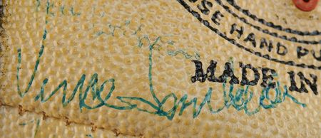 Lot #730 Vince Lombardi and 1963 Green Bay Packers Signed Football - Image 2