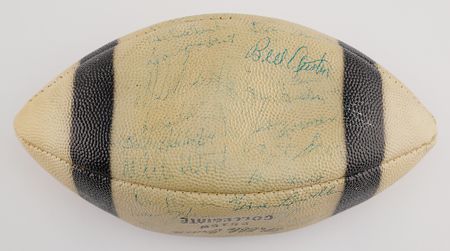 Lot #730 Vince Lombardi and 1963 Green Bay Packers Signed Football - Image 5