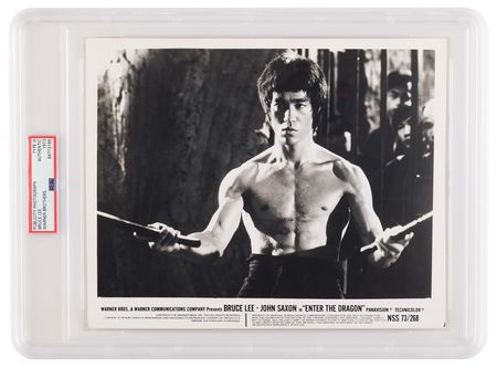 Lot #690 Bruce Lee Original Photograph - PSA Type