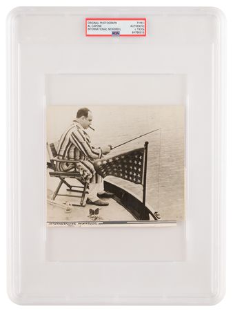 Lot #236 Al Capone Original Photograph - PSA Type