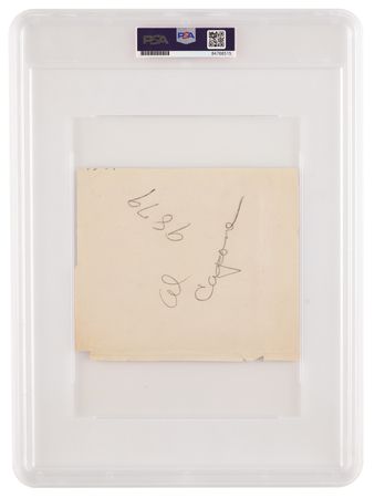 Lot #236 Al Capone Original Photograph - PSA Type I - Image 2