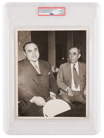Lot #237 Al Capone Original Photograph - PSA Type