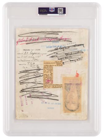 Lot #237 Al Capone Original Photograph - PSA Type I - Image 2