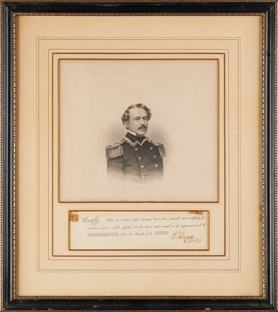 Lot #323 Robert E. Lee Document Signed - Image 1