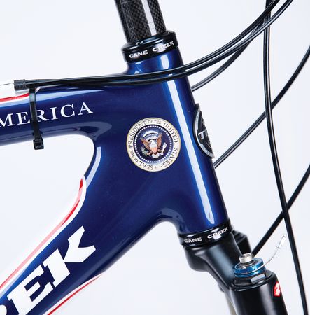 Lot #34 George W. Bush Signed and Presidentially Ridden Custom ‘Trek Project One’ Mountain Bike - One of Two Built for Bush by Revolution Cycles - Image 4
