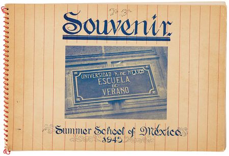 Lot #467 Diego Rivera Signed Menu