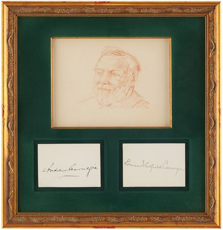 Lot #238 Andrew Carnegie Signature