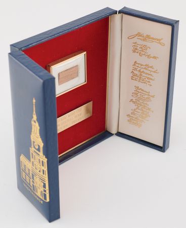 Lot #254 Independence Hall Wood Relic - Limited Edition - Image 3