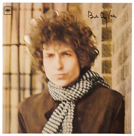 Lot #527 Bob Dylan Signed Album - Blonde on Blonde - Image 2