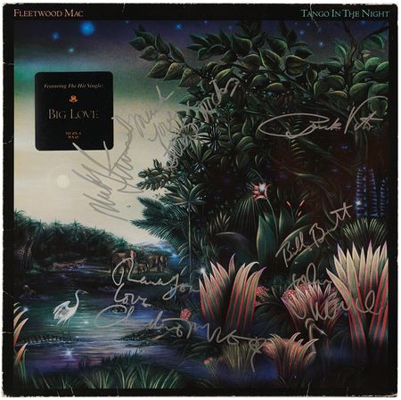 Lot #528 Fleetwood Mac Signed Album - Tango in the