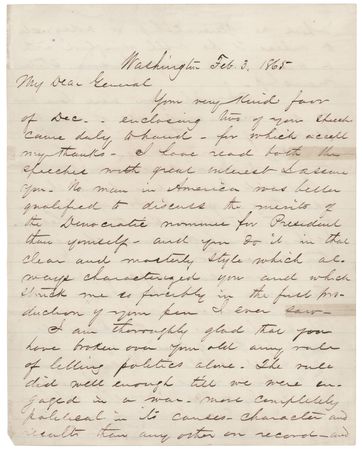 Lot #28 James A. Garfield War-Dated Autograph