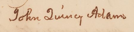 Lot #2 John Quincy Adams Letter Signed as Secretary of State - Transmitting President James Monroe’s Ruling on the Illegal Importation of African Slaves - Image 3