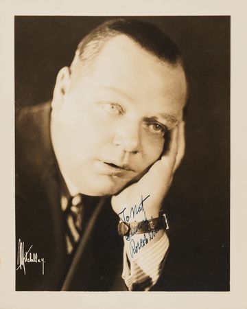Lot #642 Roscoe 'Fatty' Arbuckle Signed Photograph