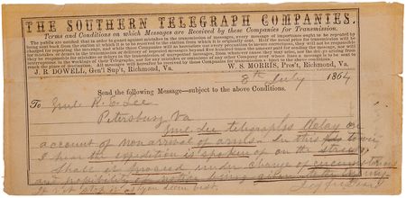 Lot #315 Jefferson Davis Autograph Letter Signed