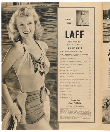Lot #703 Marilyn Monroe (2) Early Magazines from 1946 - Pageant and LAFF - Image 2