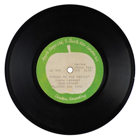 Lot #575 Beatles: John Lennon Apple Records Mono